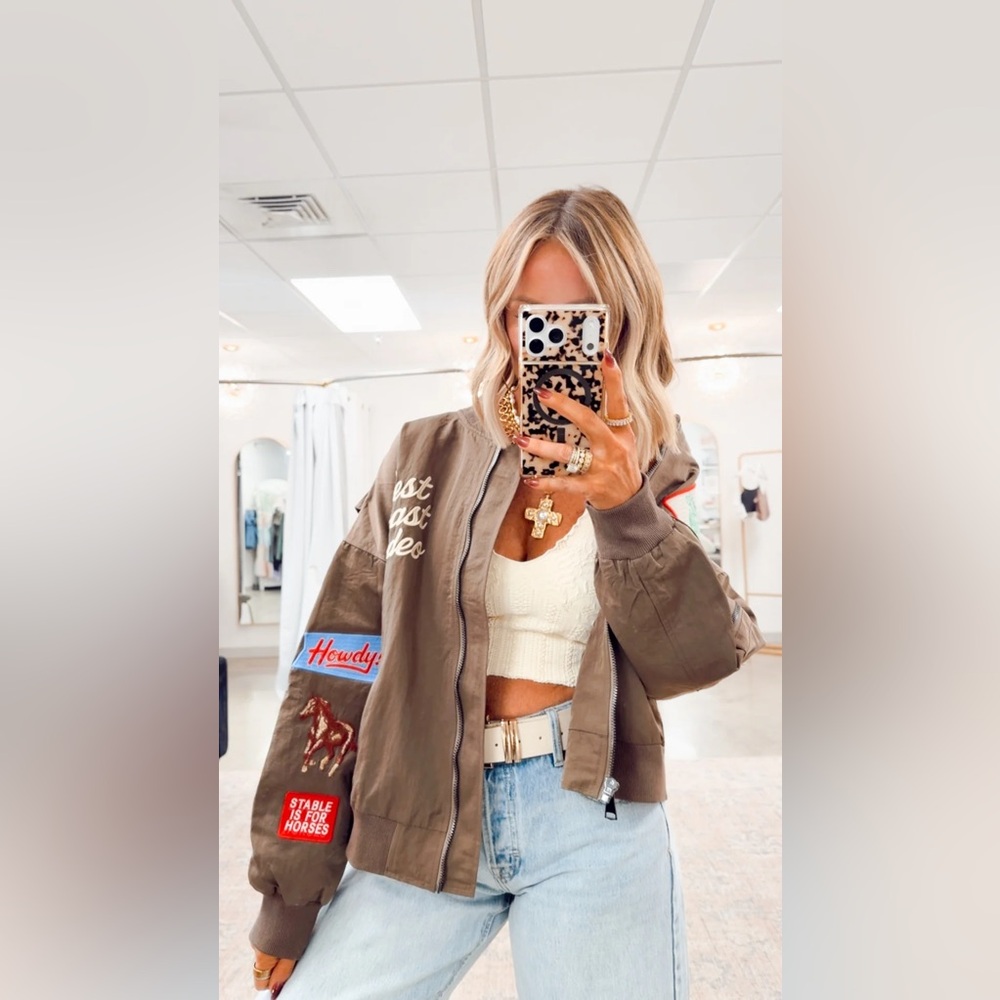 NWT - The West Coast Rodeo - Bomber Jacket
